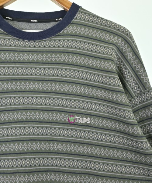 WTAPS（ダブルタップス）Tシャツ・カットソー カーキ サイズ:04(XL位) メンズ/2200689514029