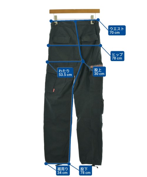 WTAPS（ダブルタップス）カーゴパンツ 黒 サイズ:-(M位) メンズ/2200684890029