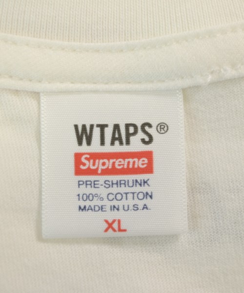 WTAPS（ダブルタップス）Tシャツ・カットソー 白 サイズ:XL メンズ/2200688759063