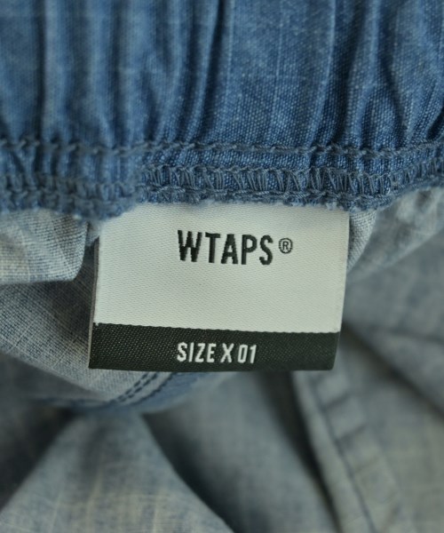 WTAPS（ダブルタップス）ショートパンツ 青 サイズ:01(S位) メンズ/2200685625071