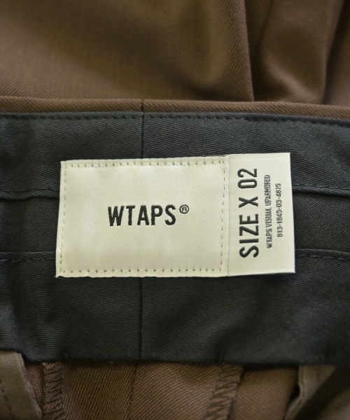 WTAPS（ダブルタップス）スラックス 茶 サイズ:02(M位) メンズ/2200685917022
