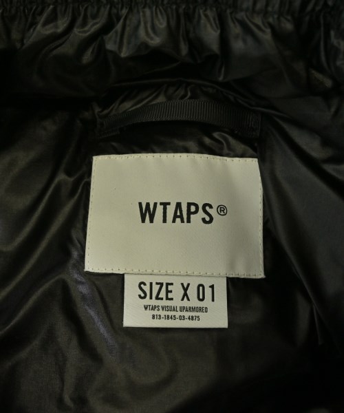 WTAPS（ダブルタップス）ダウンジャケット/ダウンベスト 黒 サイズ:01(S位) メンズ/2200690887013