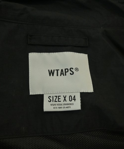 WTAPS（ダブルタップス）ブルゾン 黒 サイズ:04(XL位) メンズ/2200691951041