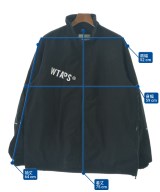 WTAPS（ダブルタップス）ブルゾン 黒 サイズ:04(XL位) メンズ/2200691951041