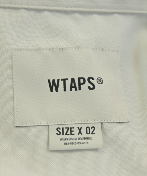 WTAPS（ダブルタップス）カジュアルシャツ 白 サイズ:02(M位) メンズ/2200691965017