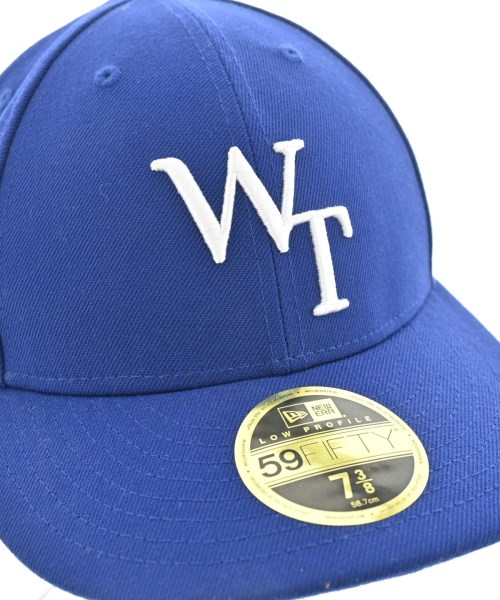 WTAPS（ダブルタップス）キャップ 青 サイズ:58.7cm メンズ/2200692994016