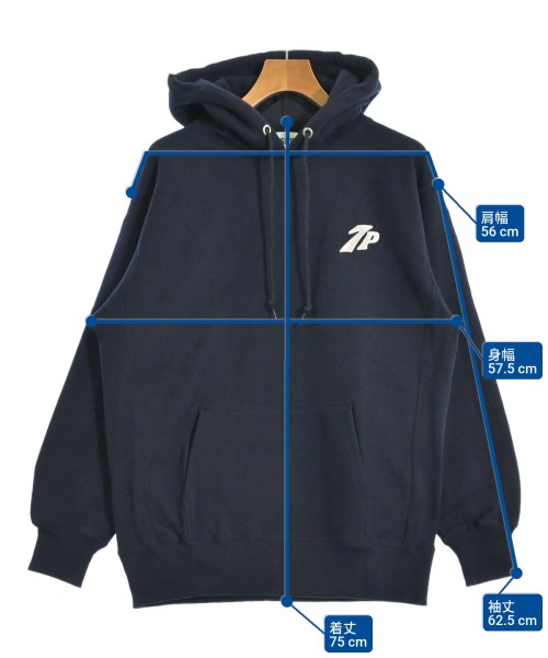TRANSPORT（トランスポート）パーカー 紺 サイズ:XL メンズ/2200632647491