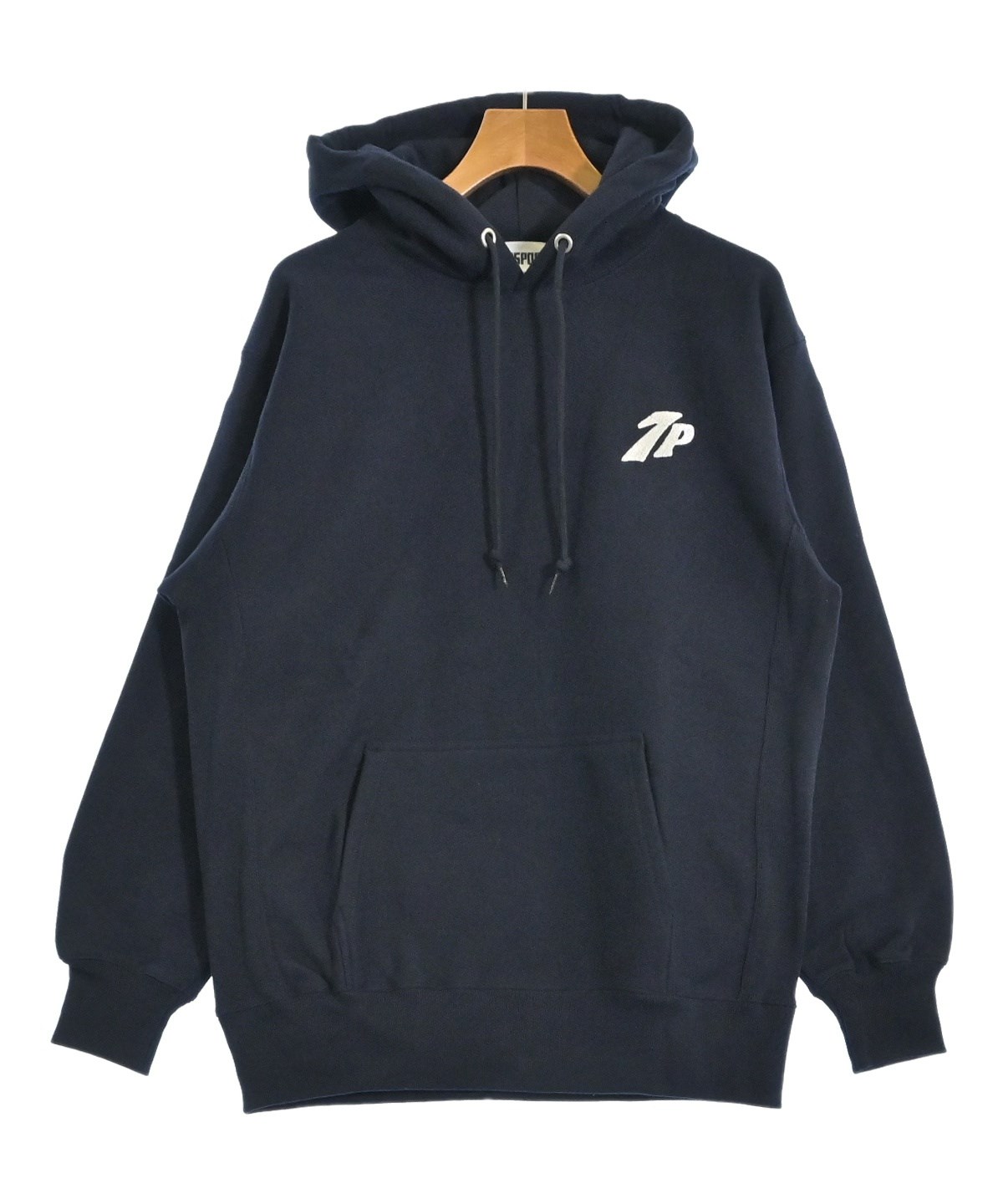 TRANSPORT スウェットパーカー goodenough トランスポート TRANSPORT（トランスポート）パーカー 紺 サイズ:XL メンズ