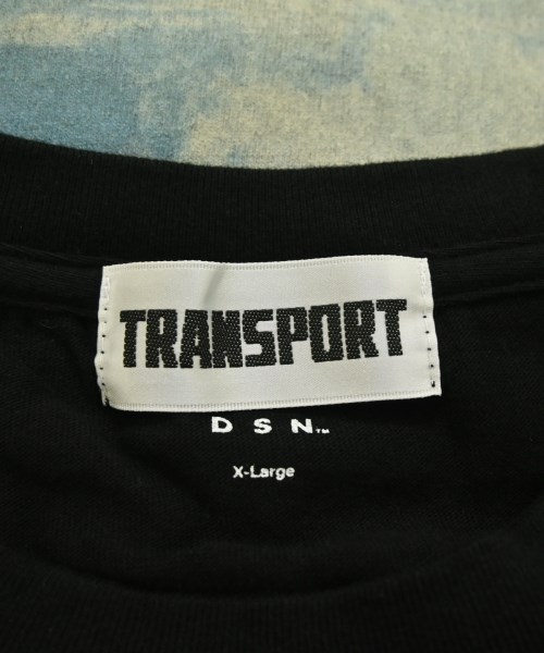 TRANSPORT（トランスポート）Tシャツ・カットソー 黒 サイズ:XL メンズ/2200719000089