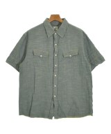 HEC-TIC（ヘクティク）カジュアルシャツ 紺 サイズ:L メンズ/2200631283034