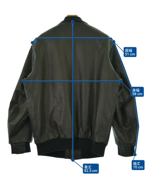 HEC-TIC（ヘクティク）スタジャン 黒 サイズ:L メンズ/2200656544011