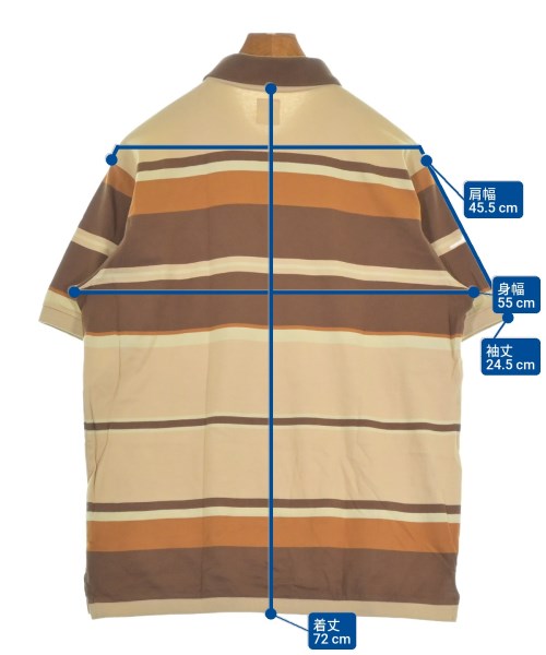 HEC-TIC（ヘクティク）ポロシャツ ベージュ サイズ:L メンズ/2200654003084