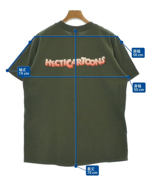 HEC-TIC（ヘクティク）Tシャツ・カットソー 緑 サイズ:L メンズ/2200654003138