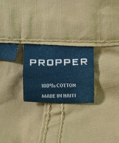 PROPER（プロパー）ショートパンツ ベージュ サイズ:L メンズ/2200694215010