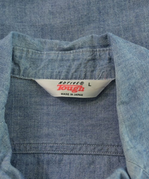 MOTIVE（モーティブ）カジュアルシャツ 青 サイズ:L メンズ/2200531089125