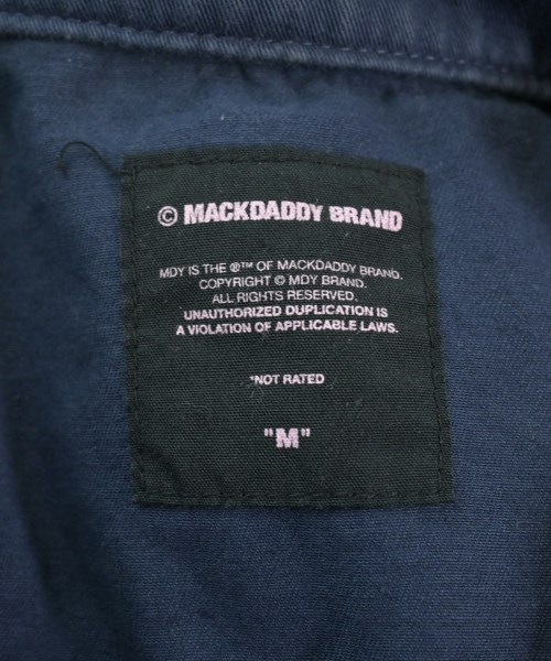 MACKDADDY（マックダディー）ミリタリーブルゾン 紺 サイズ:M メンズ/2200620728034