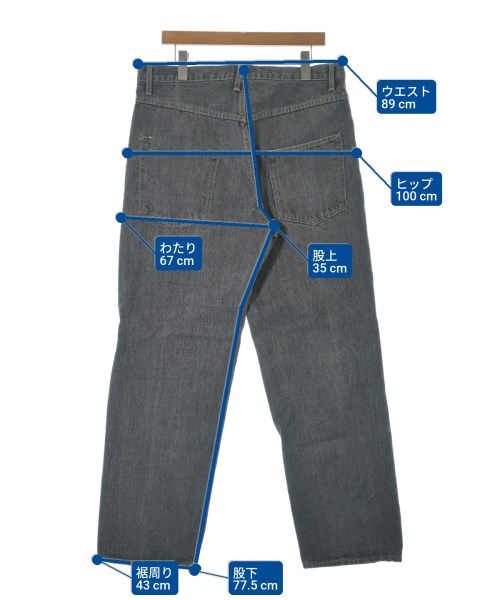 MASTER PIECE（マスターピース）デニムパンツ グレー サイズ:L メンズ/2200678499023