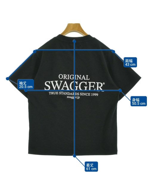 SWAGGER（スワッガー）Tシャツ・カットソー 黒 サイズ:M メンズ/2200725238018