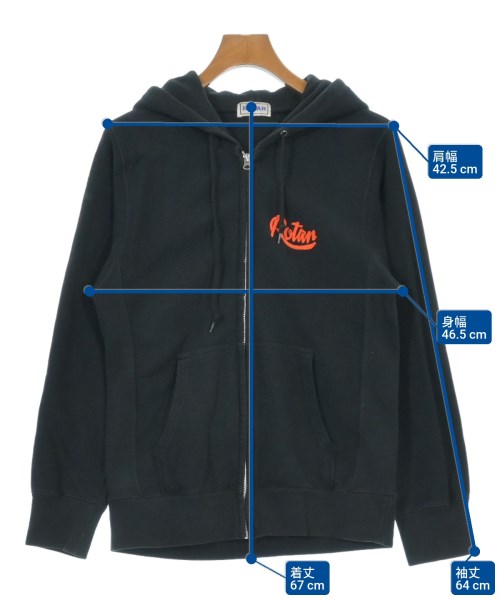ROTAR（ローター）パーカー 黒 サイズ:-(M位) メンズ/2200635106124