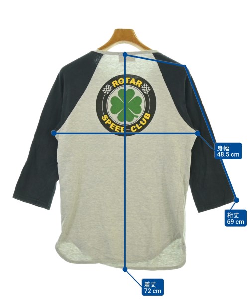ROTAR（ローター）Tシャツ・カットソー グレー サイズ:-(XS位) メンズ/2200693185093