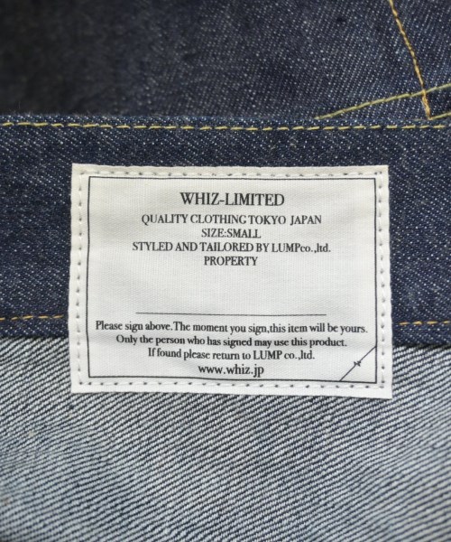 WHIZ LIMITED（ウィズリミテッド）デニムパンツ 紺 サイズ:S メンズ/2200660019277