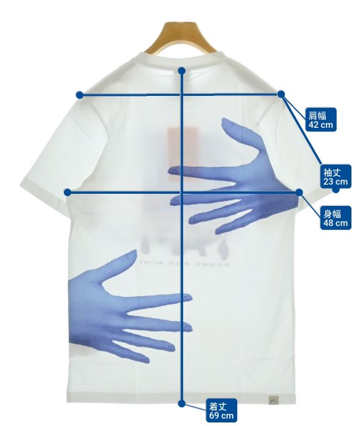 PAM（パム）Tシャツ・カットソー 白 サイズ:S メンズ/2200675749473