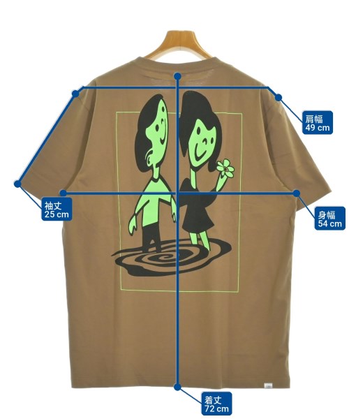 PAM（パム）Tシャツ・カットソー 茶 サイズ:XL メンズ/2200715915462