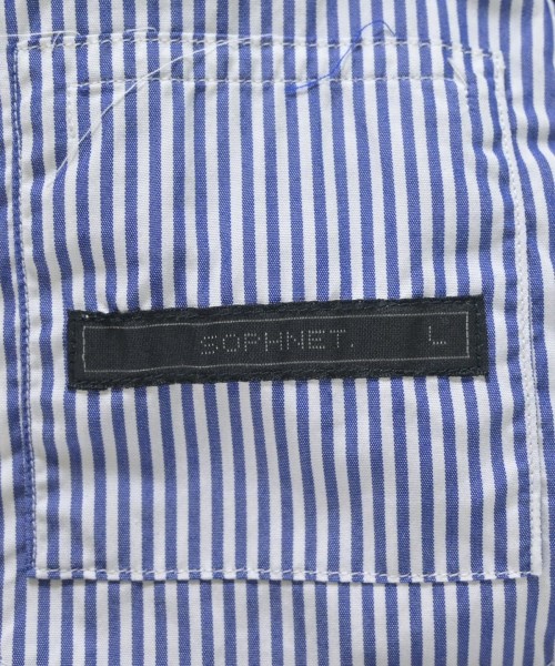 SOPHNET.（ソフネット）カジュアルシャツ 青 サイズ:L メンズ/2200696003066