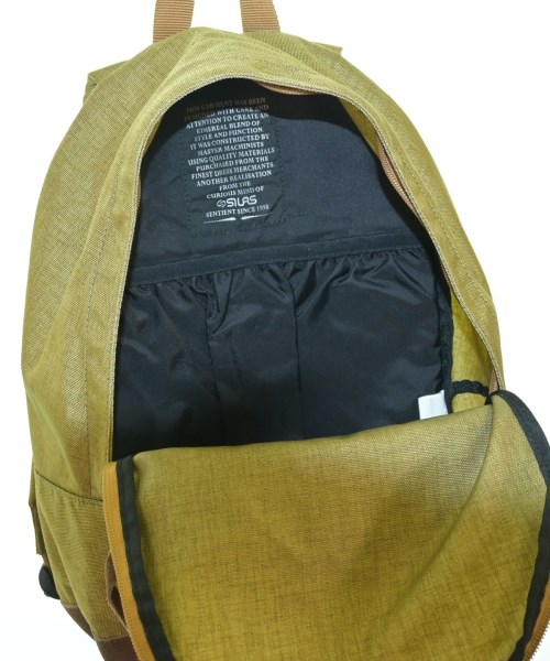 SILAS（サイラス）バックパック・リュック カーキ サイズ:ONE メンズ/2200641571732