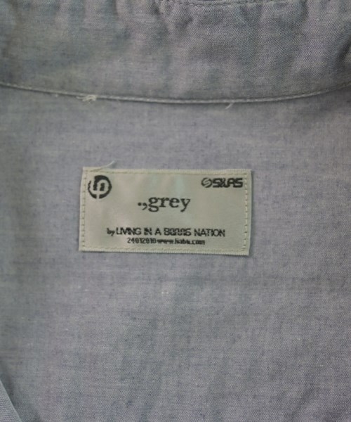 SILAS（サイラス）カジュアルシャツ グレー サイズ:L メンズ/2200531089163