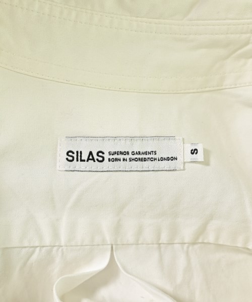 SILAS（サイラス）カジュアルシャツ 白 サイズ:S メンズ/2200616707036