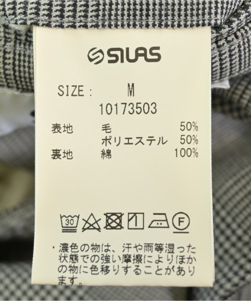 SILAS（サイラス）テーラードジャケット グレー サイズ:M メンズ/2200715066034