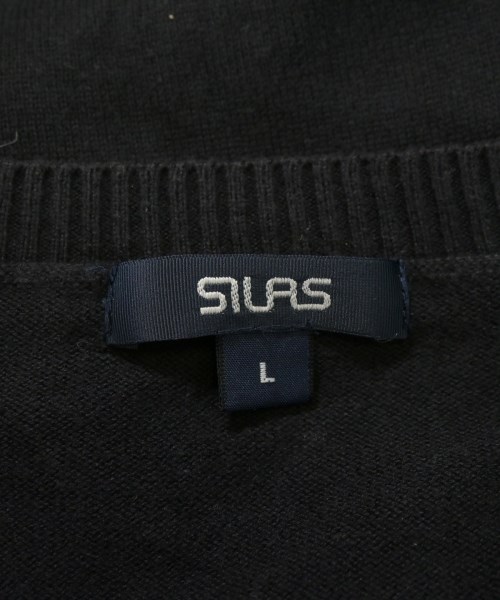 SILAS（サイラス）ニット・セーター 黒 サイズ:L メンズ/2200717928187