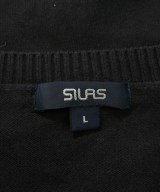 SILAS（サイラス）ニット・セーター 黒 サイズ:L メンズ/2200717928187