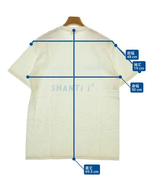 SHANTII（シャンティ）Tシャツ・カットソー 白 サイズ:M メンズ/2200601781027