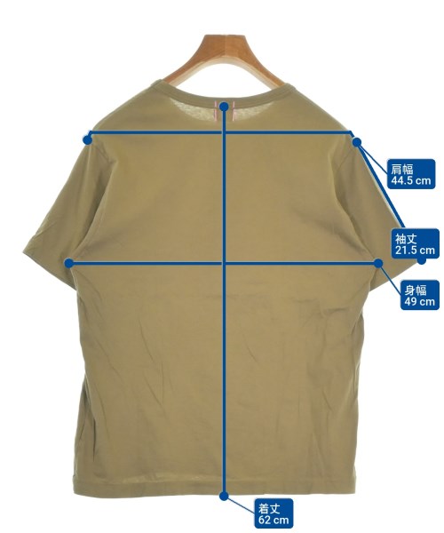 SHANTII（シャンティ）Tシャツ・カットソー カーキ サイズ:L メンズ/2200645809213