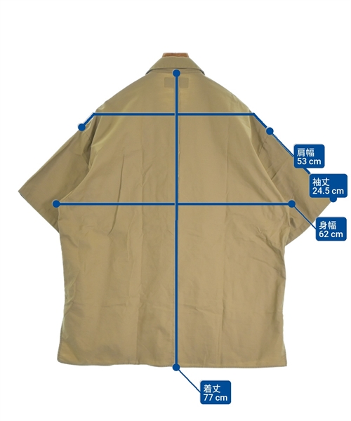SANDINISTA（サンディニスタ）カジュアルシャツ ベージュ サイズ:M メンズ/2200627796111