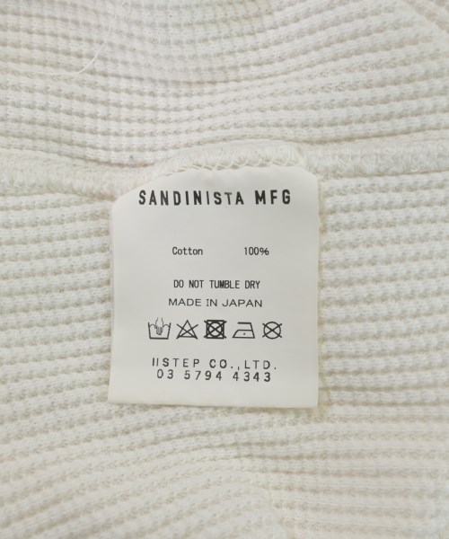 SANDINISTA（サンディニスタ）Tシャツ・カットソー 白 サイズ:M メンズ/2200660710112