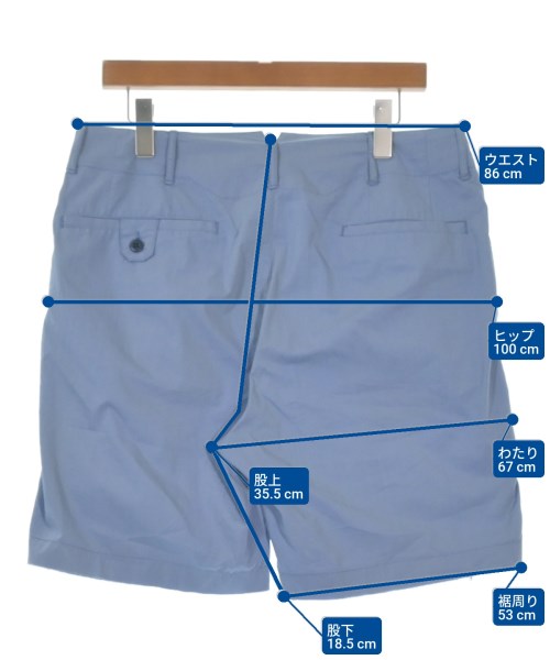 SANDINISTA（サンディニスタ）ショートパンツ 青 サイズ:L メンズ/2200657364212