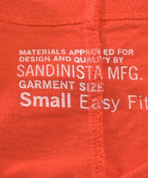 SANDINISTA（サンディニスタ）Tシャツ・カットソー 赤 サイズ:S メンズ/2200716589099