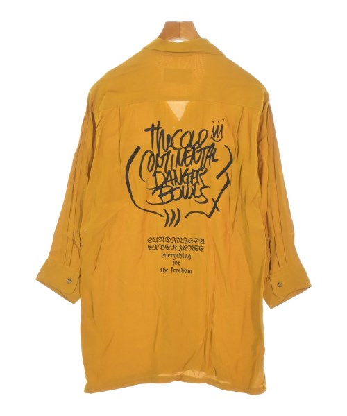 SUNDINISTA EXPERIENCE（サンディニスタエクスペリエンス）カジュアルシャツ 黄 サイズ:S メンズ/2200642946010