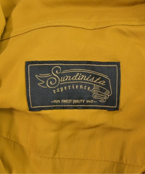 SUNDINISTA EXPERIENCE（サンディニスタエクスペリエンス）カジュアルシャツ 黄 サイズ:S メンズ/2200642946010
