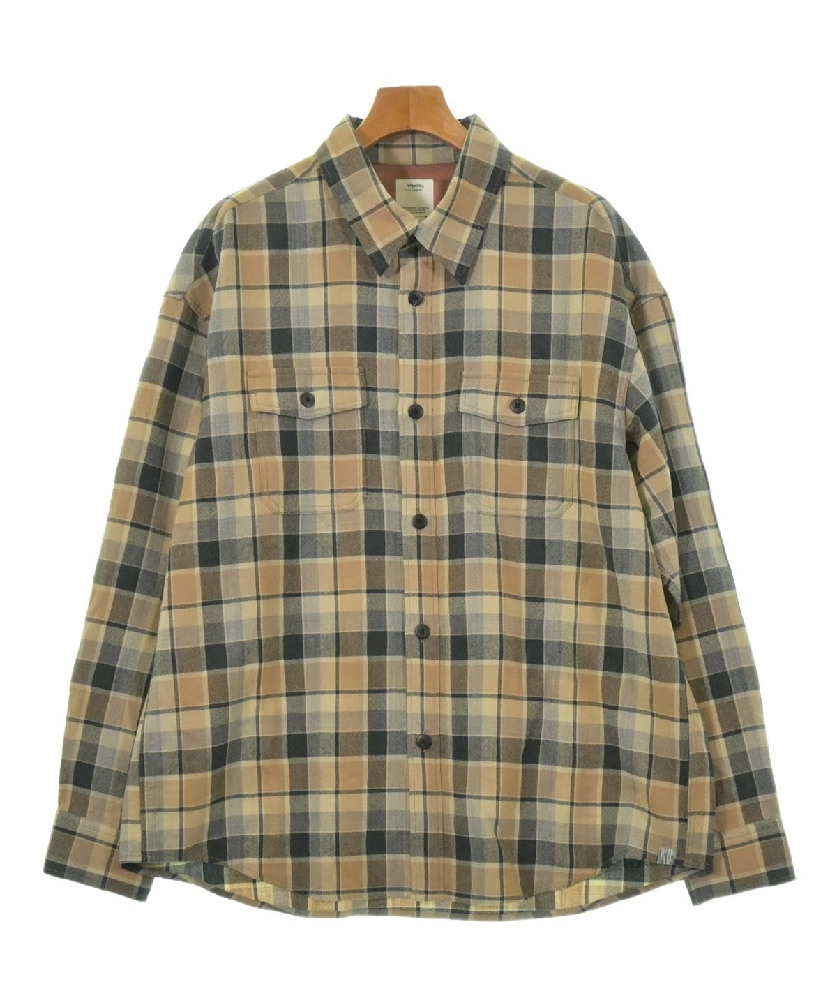 visvim（ヴィズヴィム）カジュアルシャツ ベージュ サイズ:3(L位