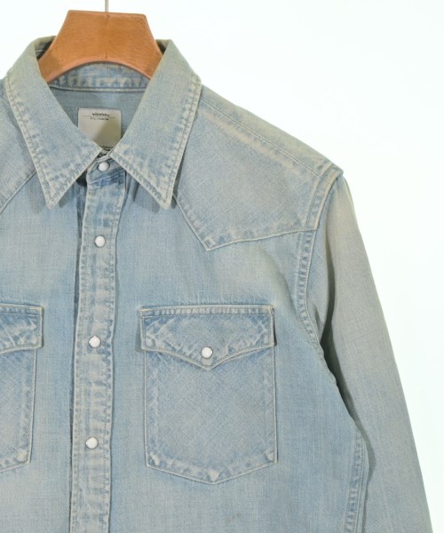 visvim（ヴィズヴィム）カジュアルシャツ 青 サイズ:1(S位) メンズ/2200633376062