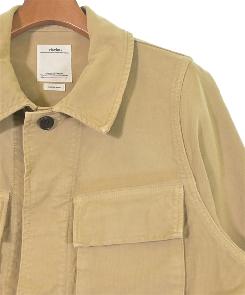 visvim（ヴィズヴィム）カバーオール ベージュ サイズ:3(L位) メンズ/2200636589018