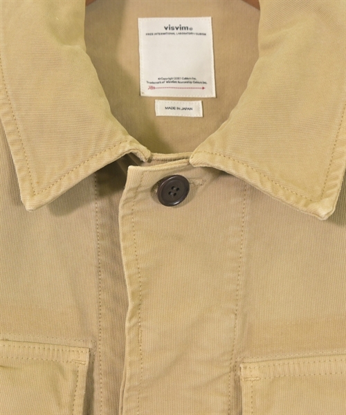 visvim（ヴィズヴィム）カバーオール ベージュ サイズ:3(L位) メンズ/2200636589018