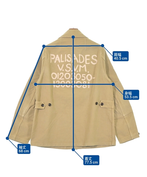 visvim（ヴィズヴィム）カバーオール ベージュ サイズ:3(L位) メンズ/2200636589018