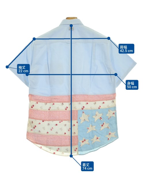 visvim（ヴィズヴィム）カジュアルシャツ 青 サイズ:2(M位) メンズ/2200637572026