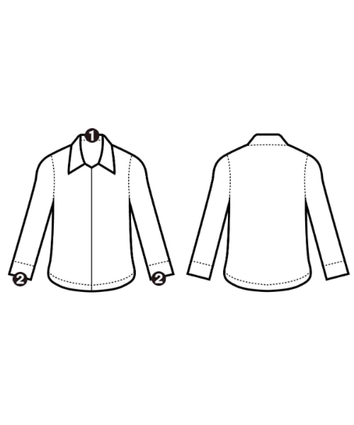 visvim（ヴィズヴィム）カジュアルシャツ 白 サイズ:3(L位) メンズ/2200639639024