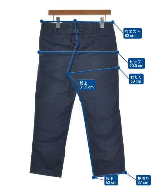 visvim（ヴィズヴィム）チノパン 紺 サイズ:2(M位) メンズ/2200639733036